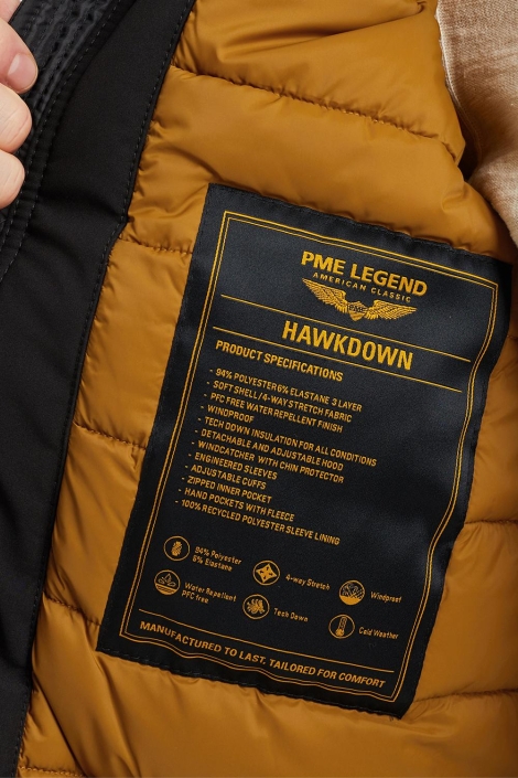 PME legend semi long jacket hawkdown soft she